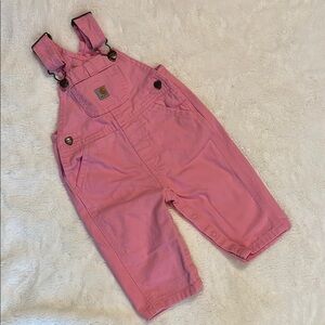 Carhartt 6 month Pink Overalls